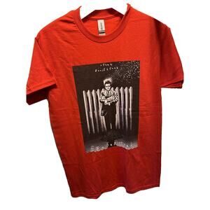 Eraserhead Unisex S Red Short Sleeve Graphic Print Gildan Heavy Cotton T-Shirt